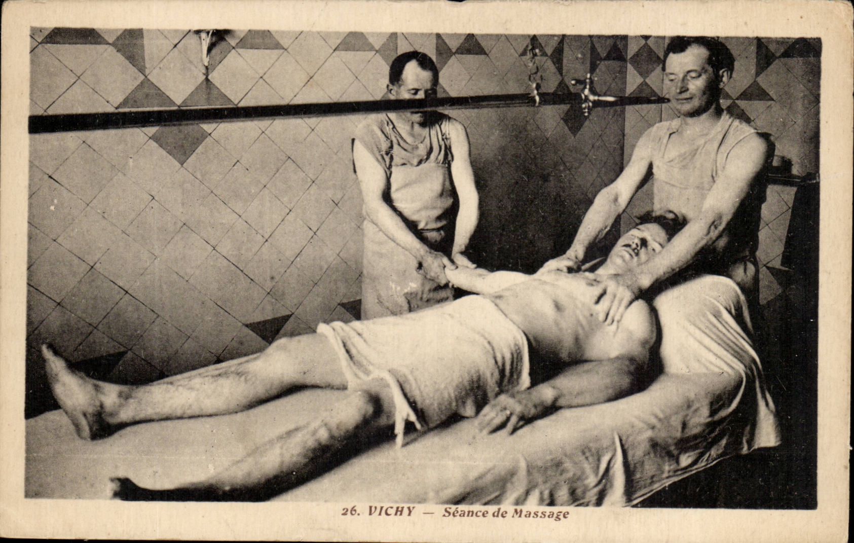 Vichy CPA Seance de massage
