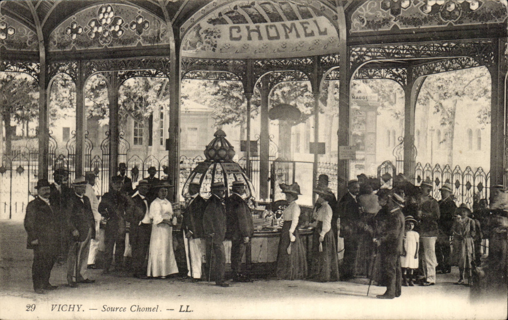 Vichy CPA Source Chomel