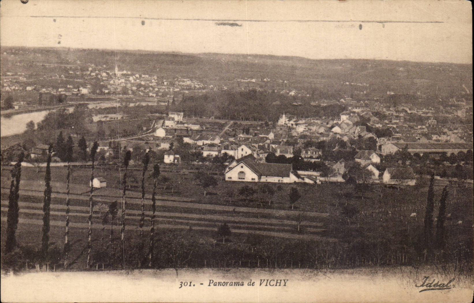 Vichy CPA Panorama