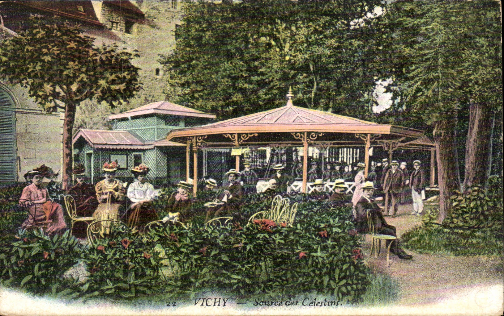 Vichy CPA Source des Ceslestins