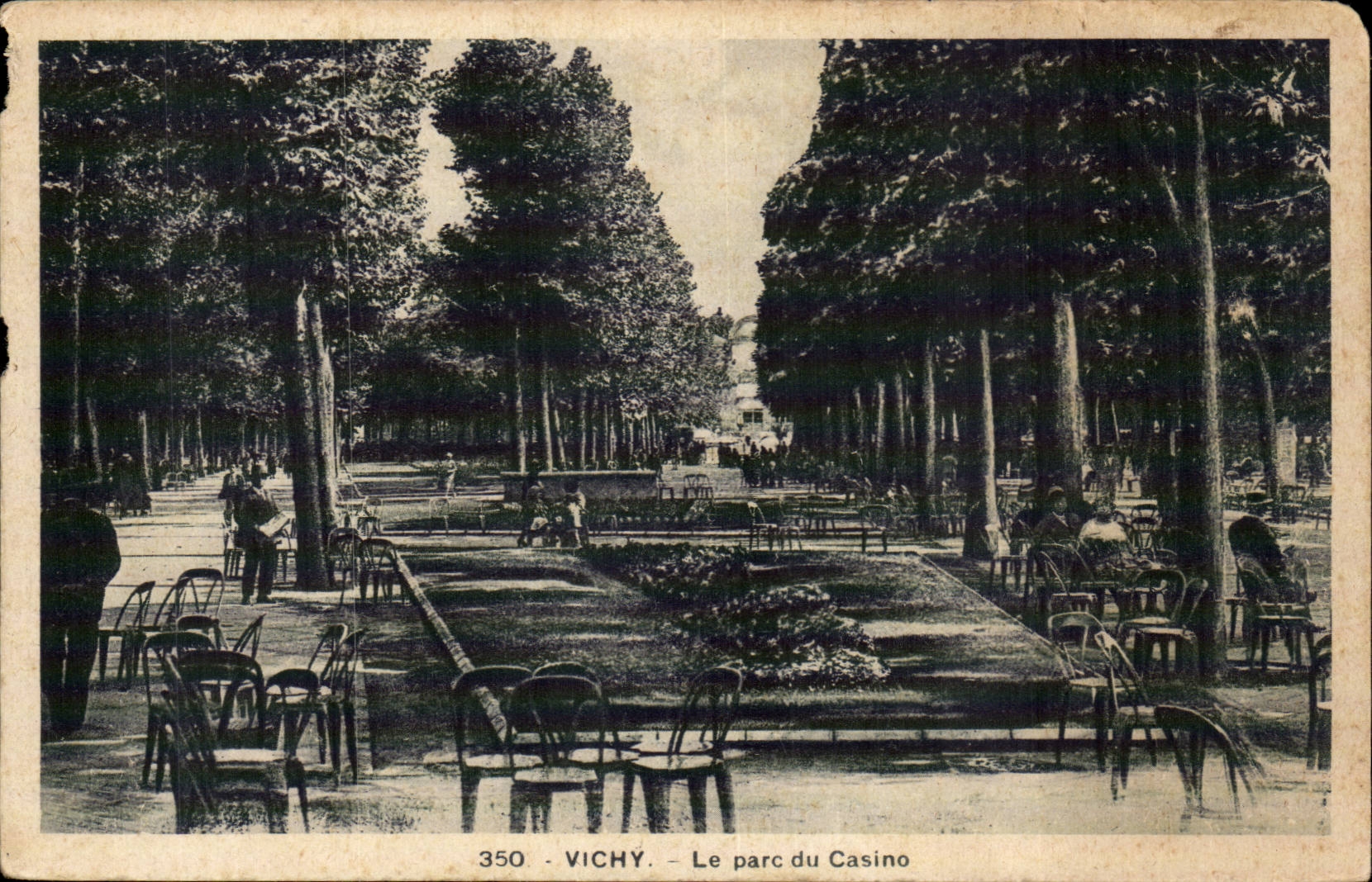 Vichy CPA Le parc du casino