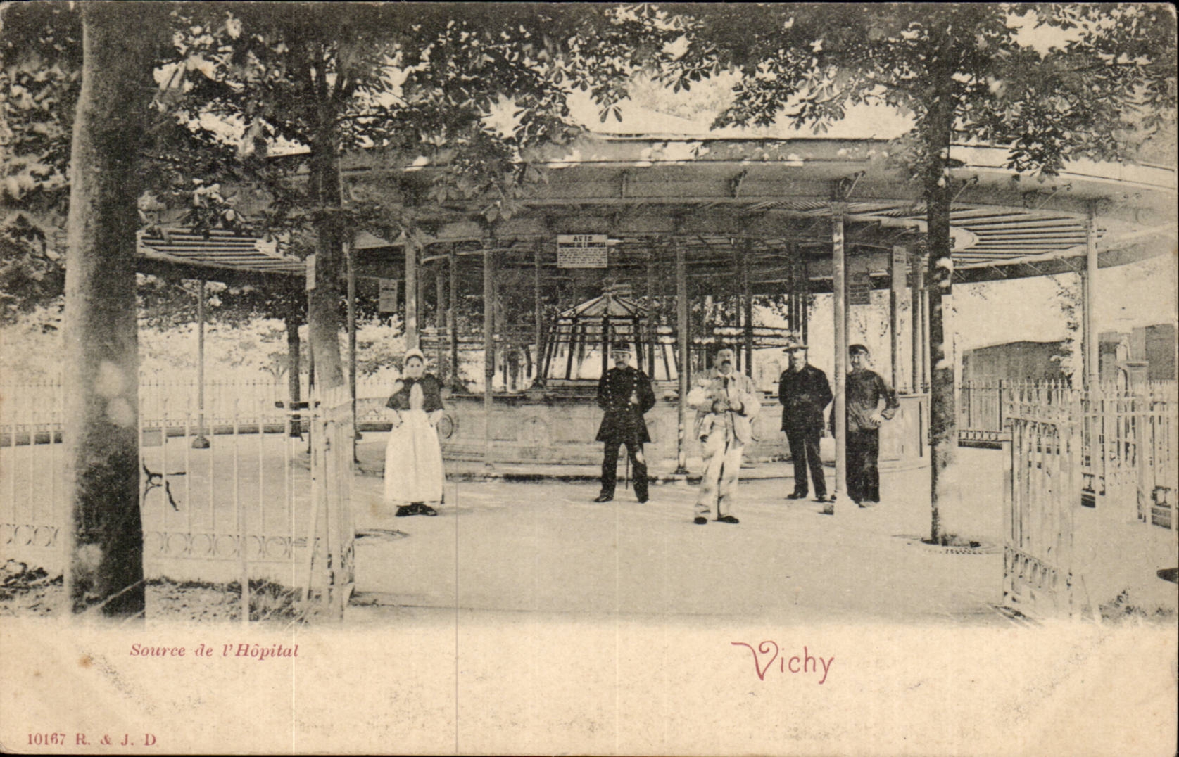 Vichy CPA Source de l'hopital