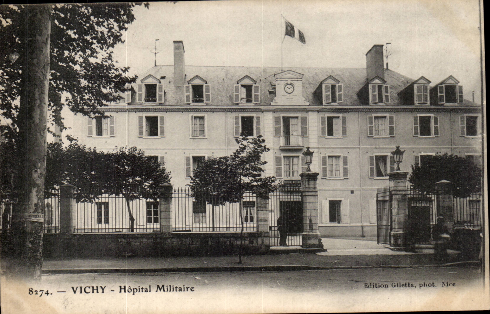 Vichy CPA Hopital militaire