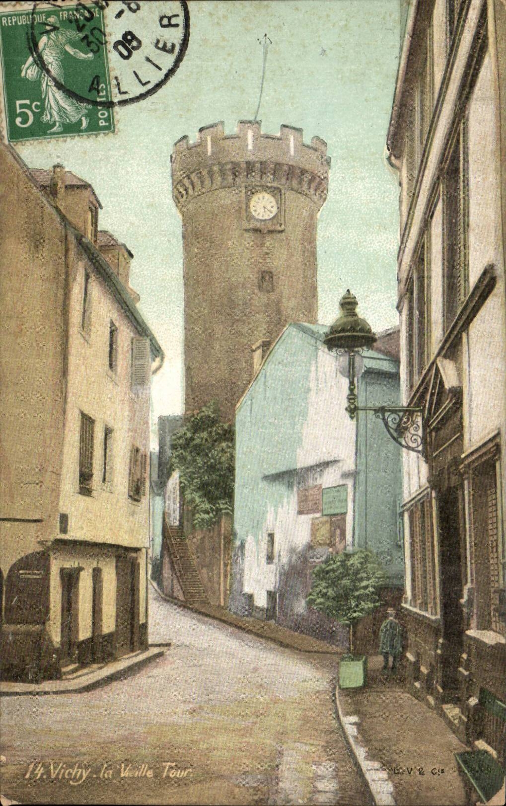 Vichy CPA La vieille tour