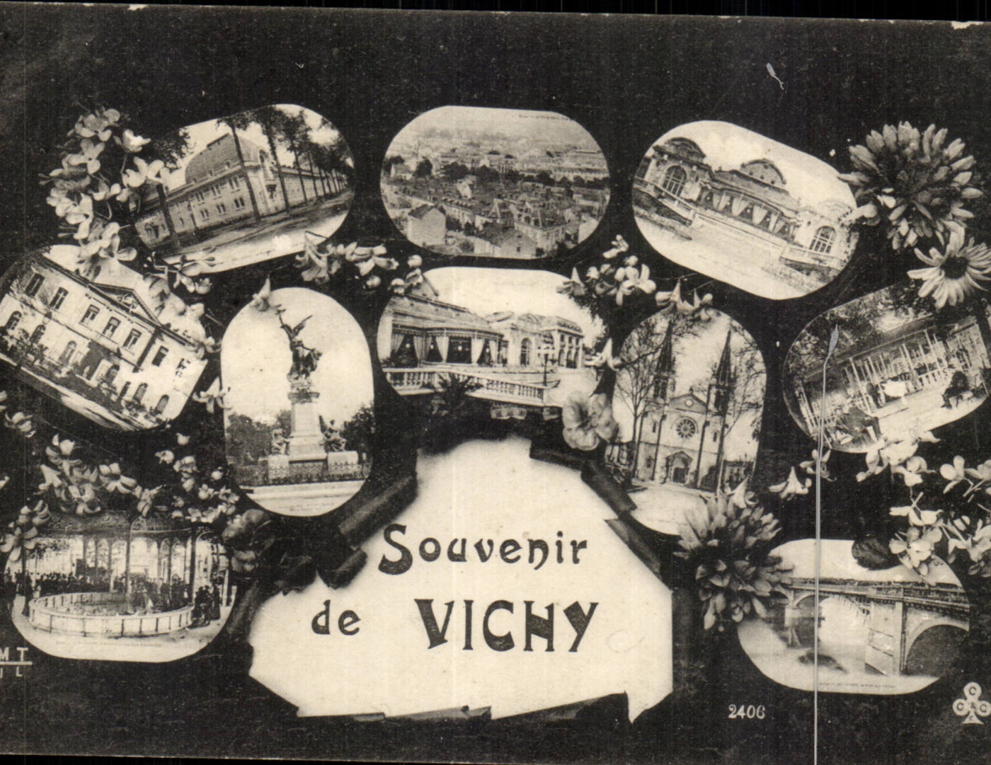 Vichy CPA Souvenir