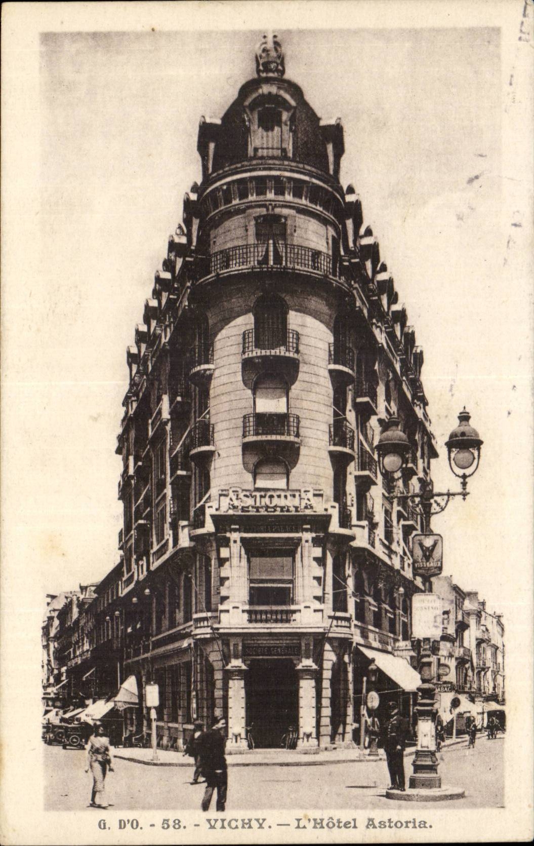 Vichy CPA L'hotel Astoria