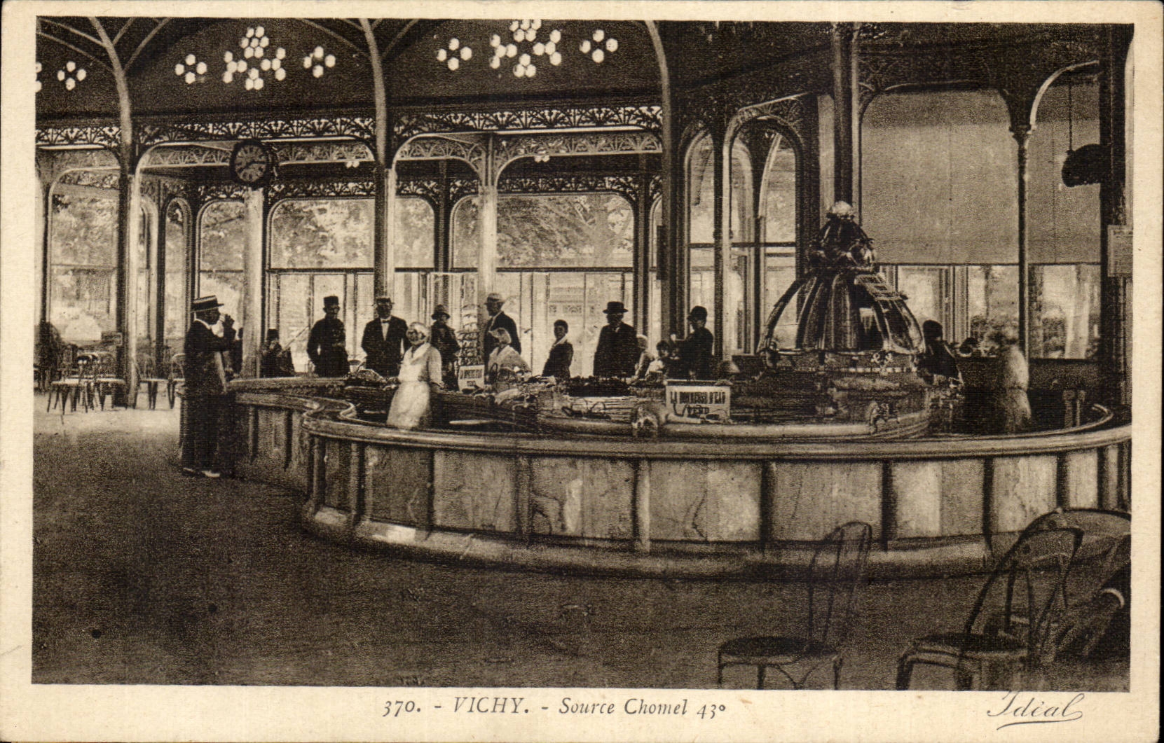 CPA Vichy Source Chomel