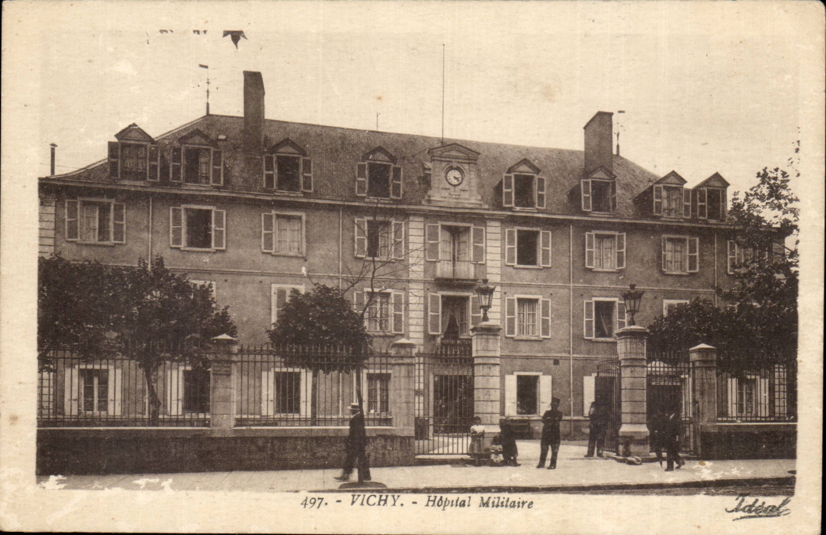 Vichy CPA Hopital militaire 