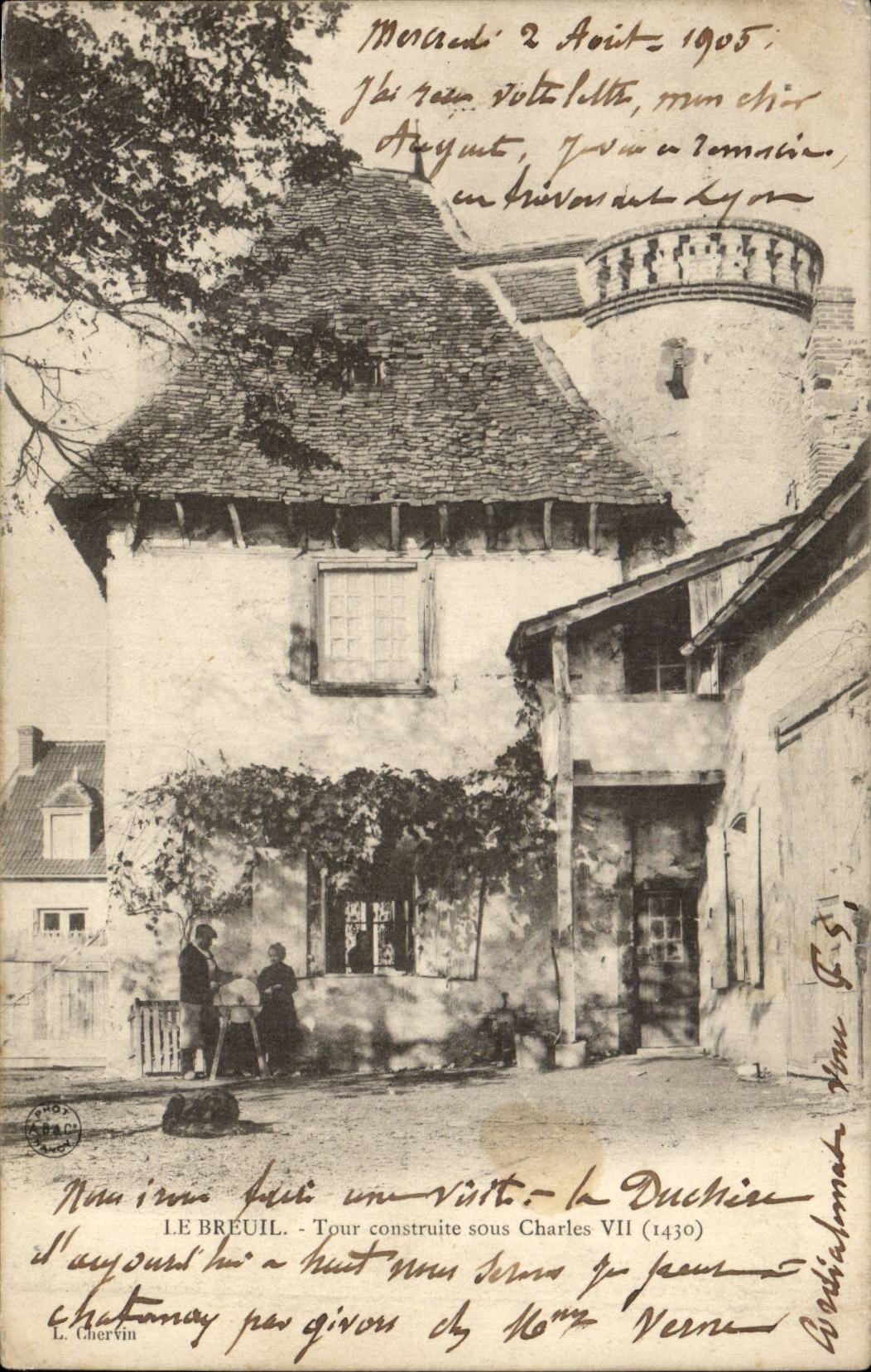 Breuil CPA Tower built under Charles VII (1430)