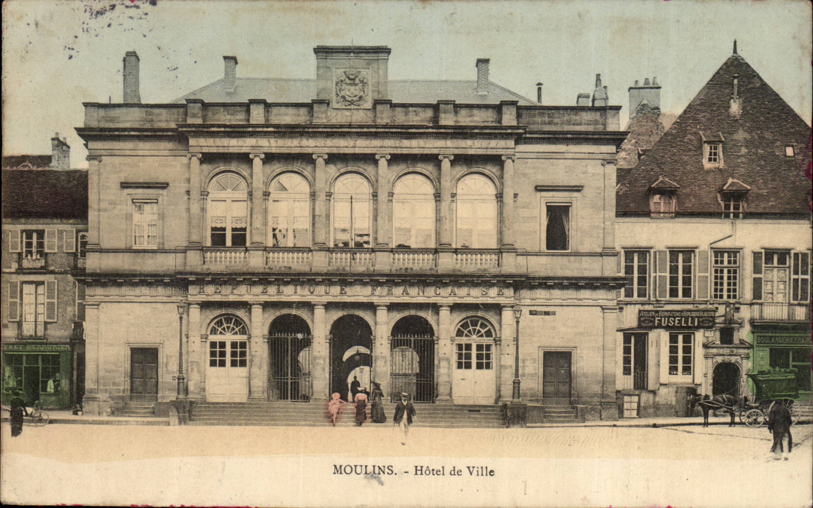 Moulins CPA Town hall