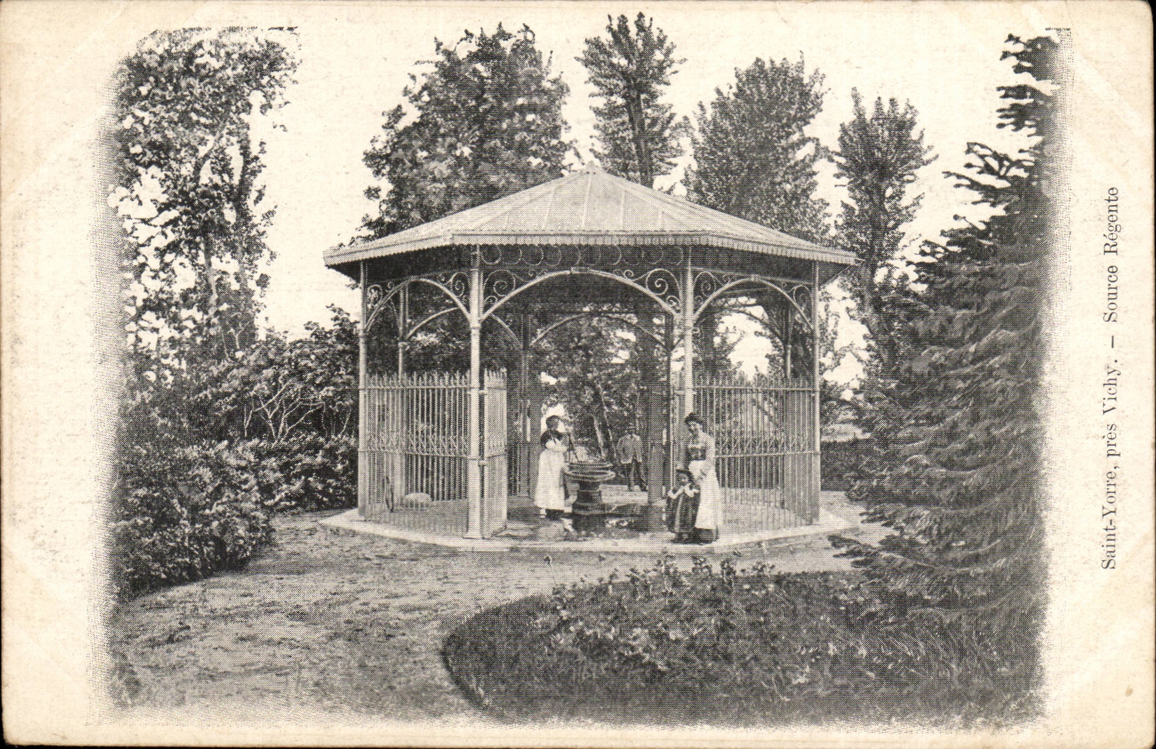 Saint Yorre close Vichy CPA Regent Source