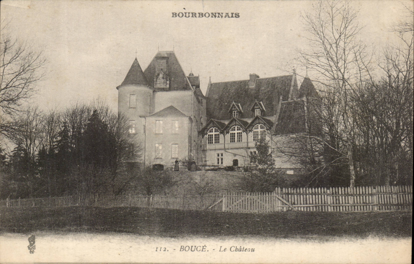 Bourbonnais - Bouce - the Castle - CPA