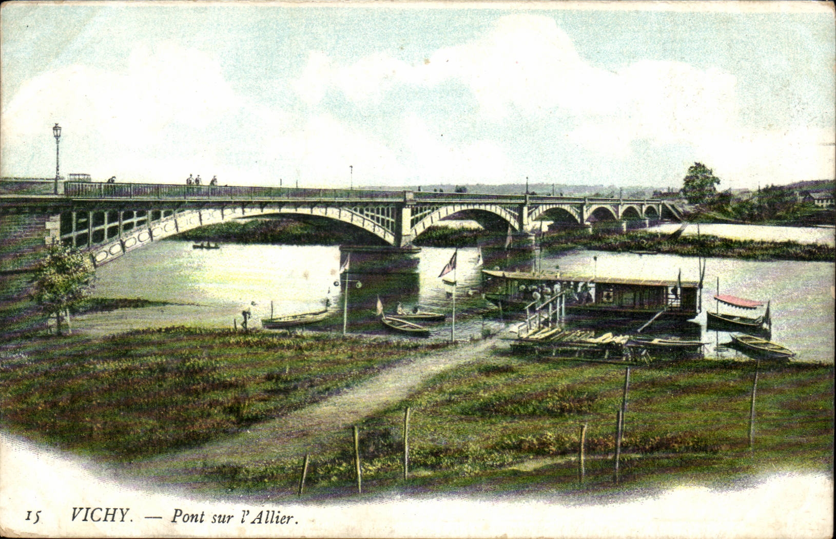Vichy - Pont sur l'Allier - CPA 