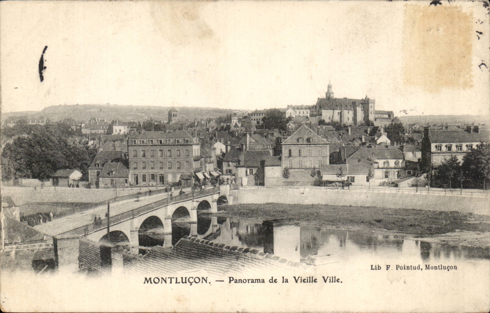 Montlucon - Panorama de la Vieille Ville - CPA 