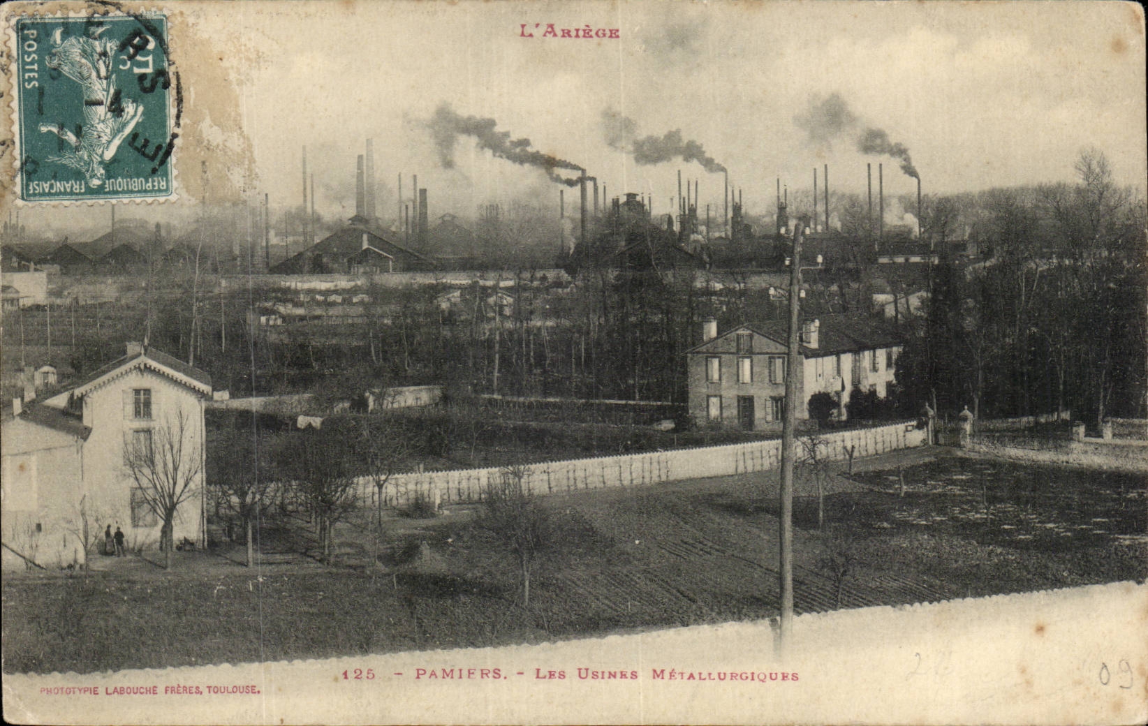 Pamiers CPA iron-foundries