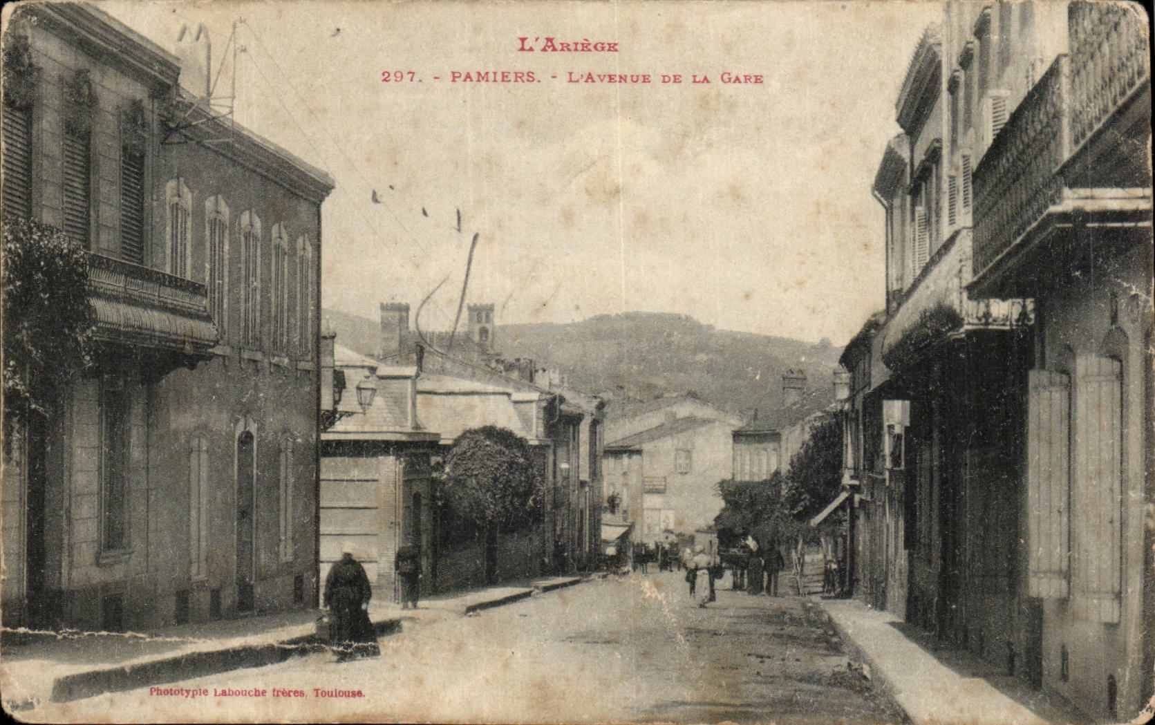 Pamiers CPA Which occurred of the station