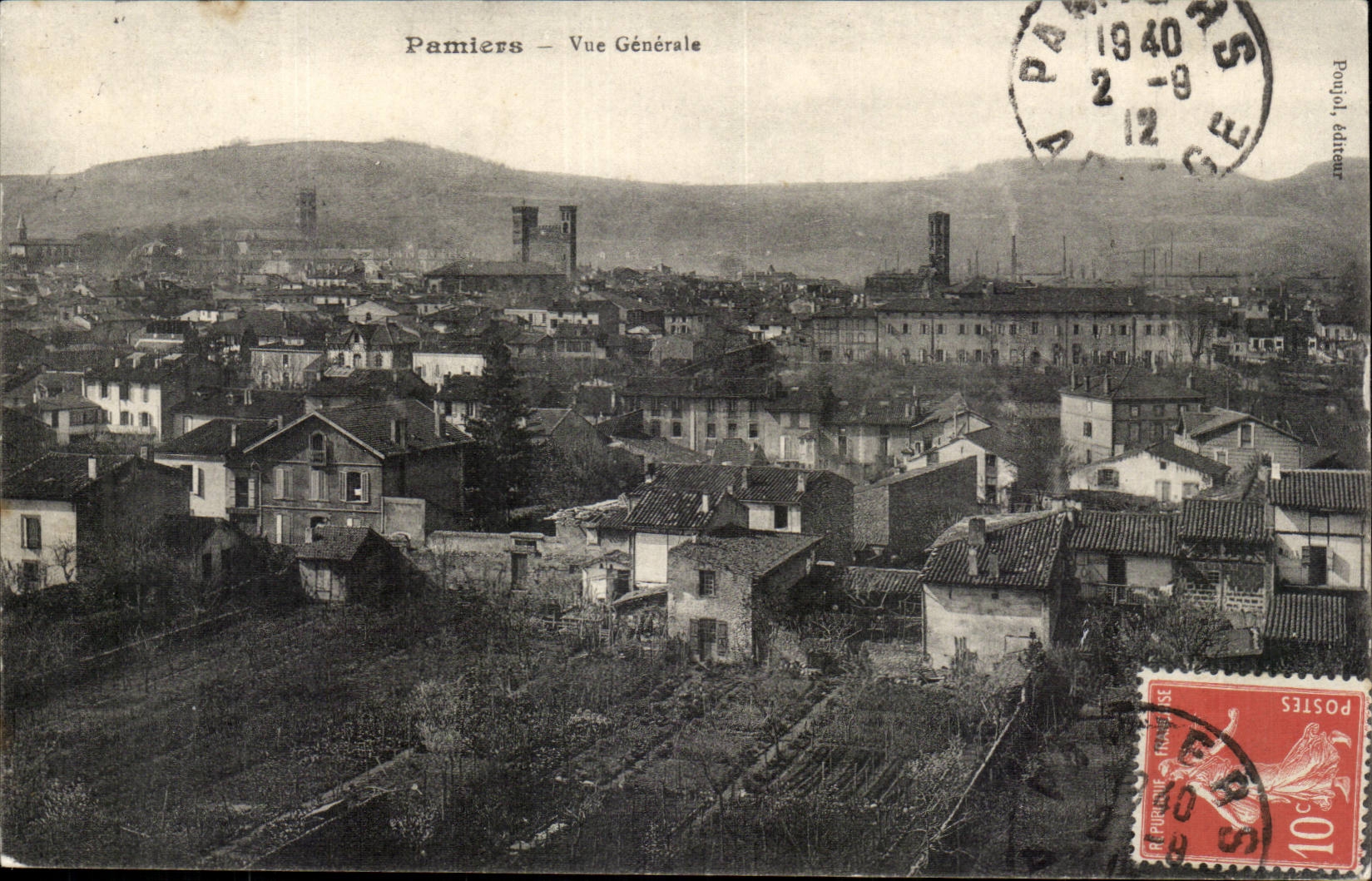 Pamiers - View - CPA