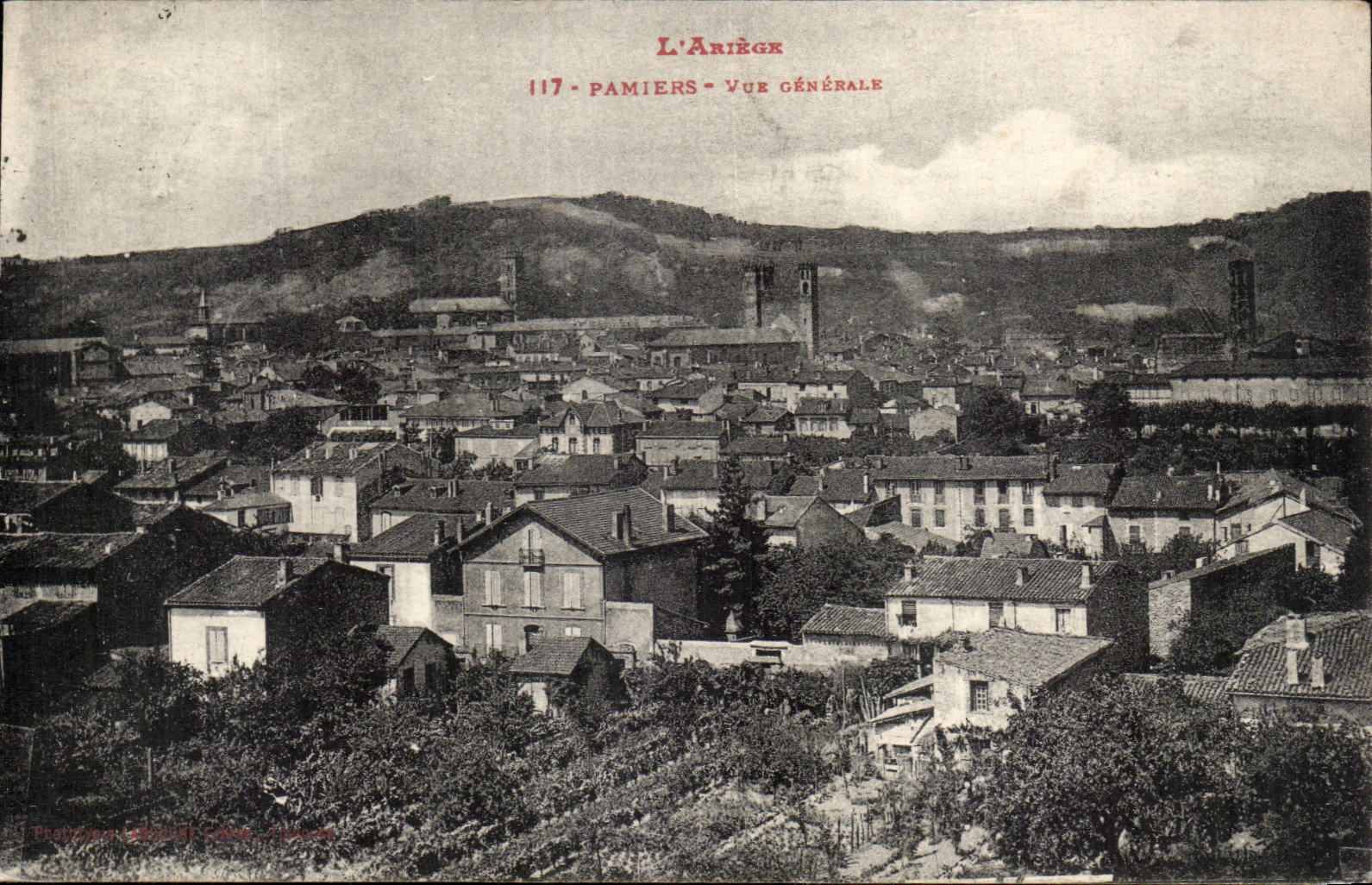 Pamiers - View - CPA