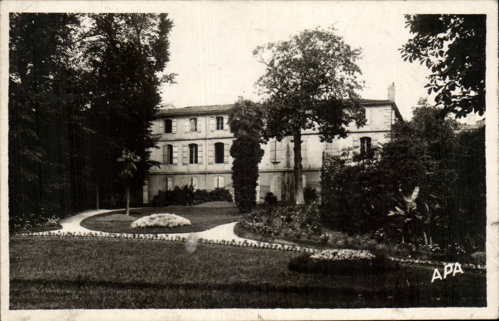 Pamiers - Park of the Town hall - CPA