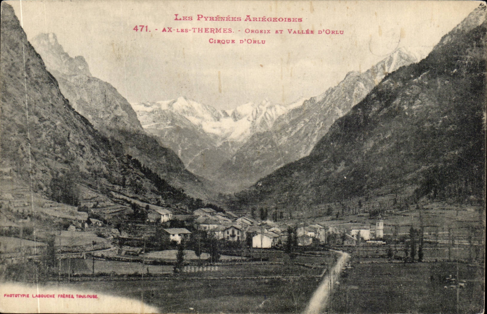 Ax Thermal baths CPA Orgeix and valley of Orlu Circus of orlu