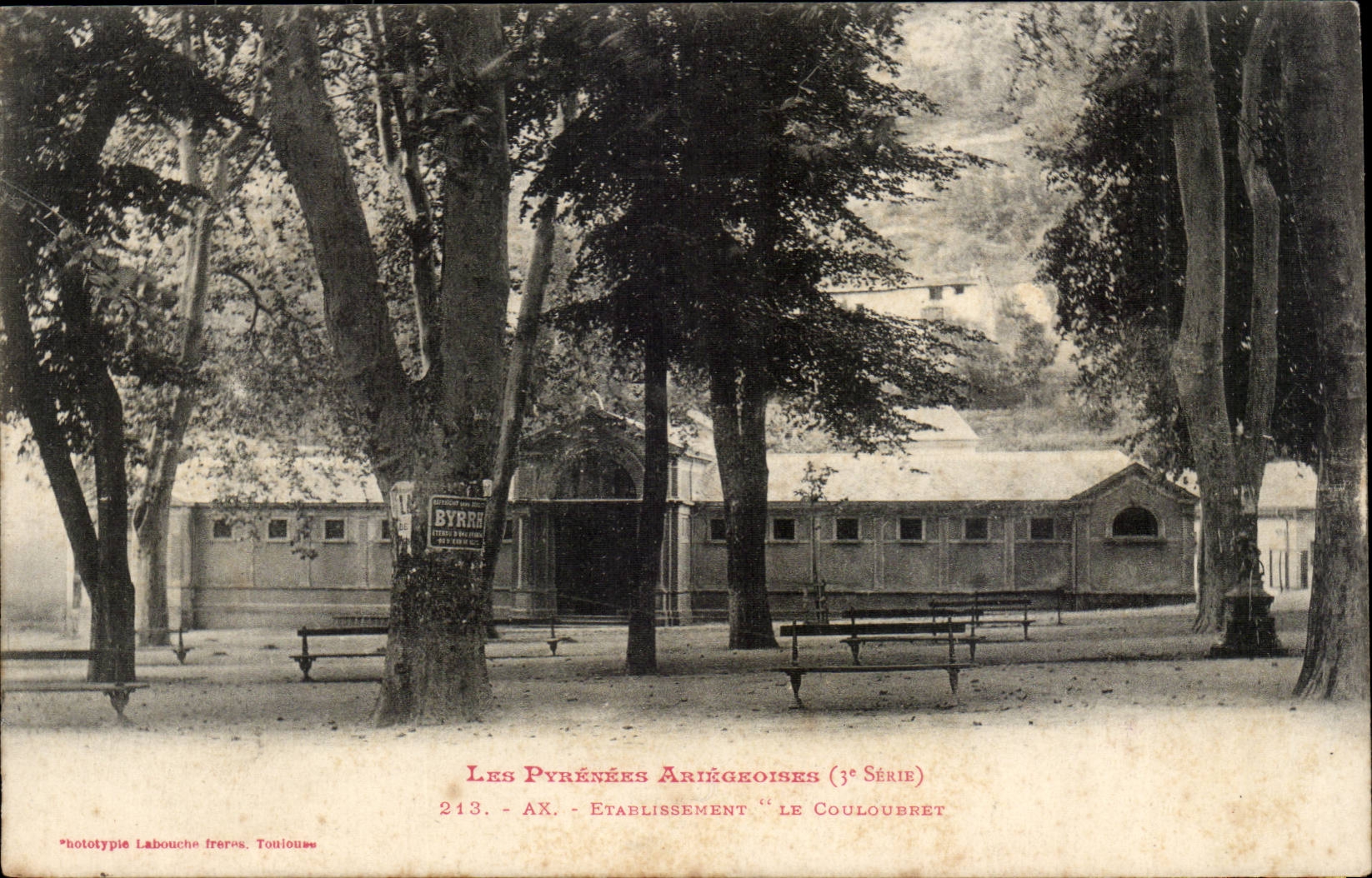 Ax Thermal baths CPA Couloubret