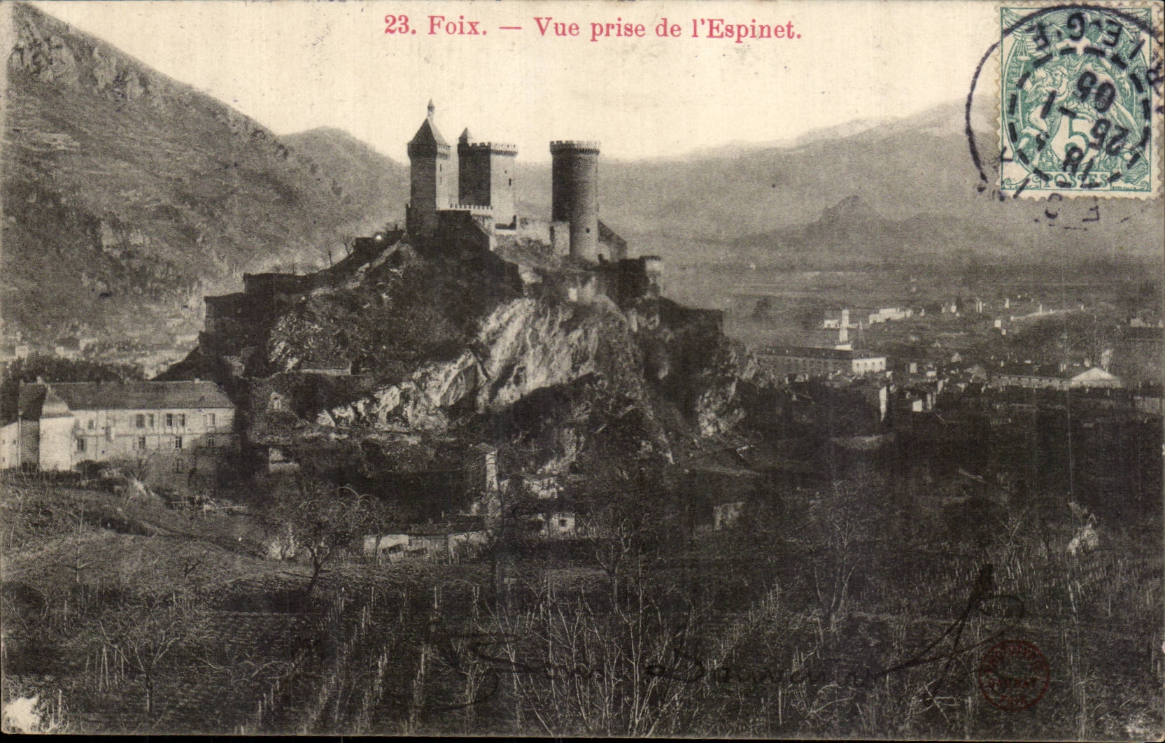 Foix CPA Seen from of Espinet