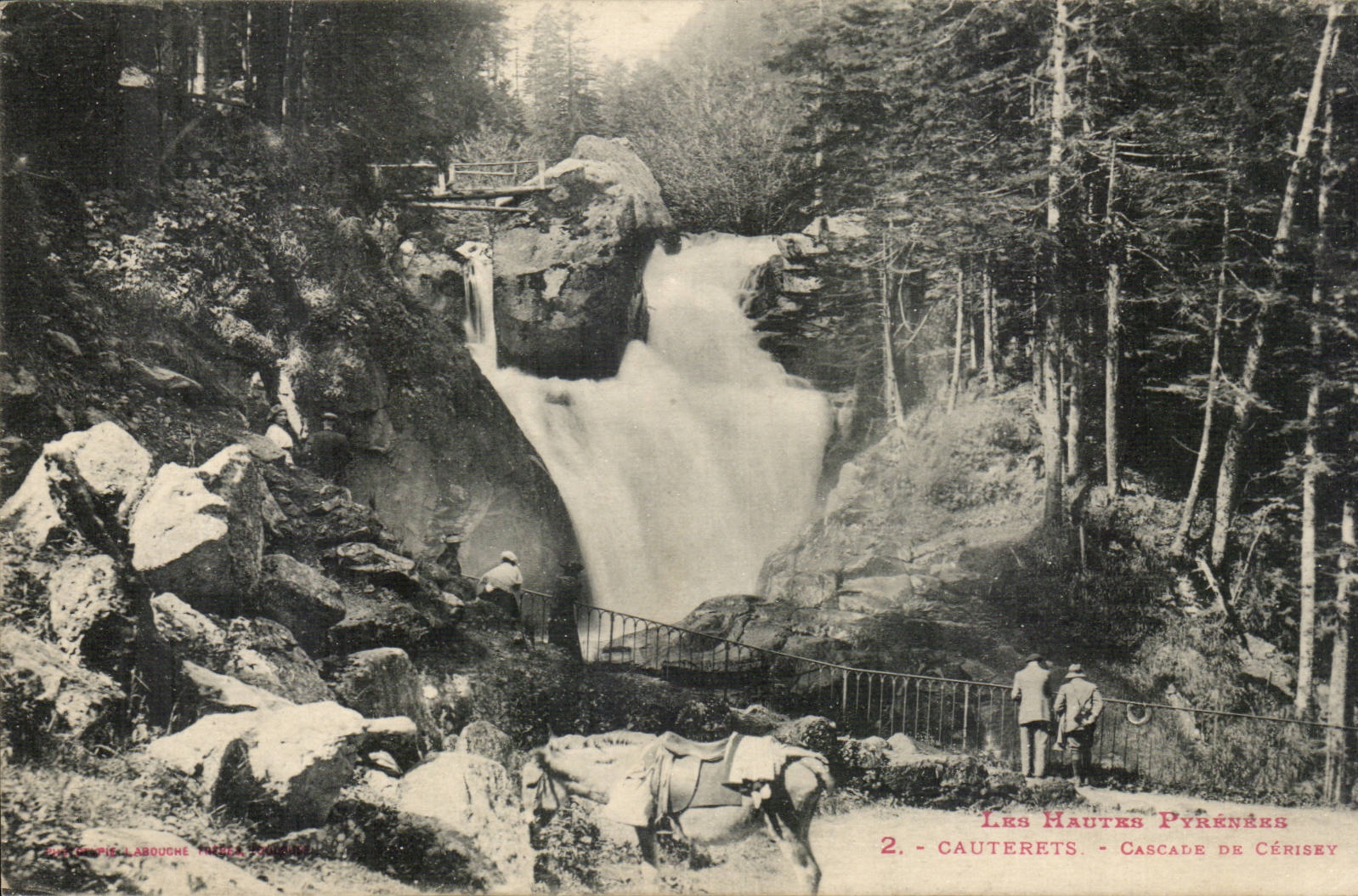 Cauterets CPA Cascades of Cerisey