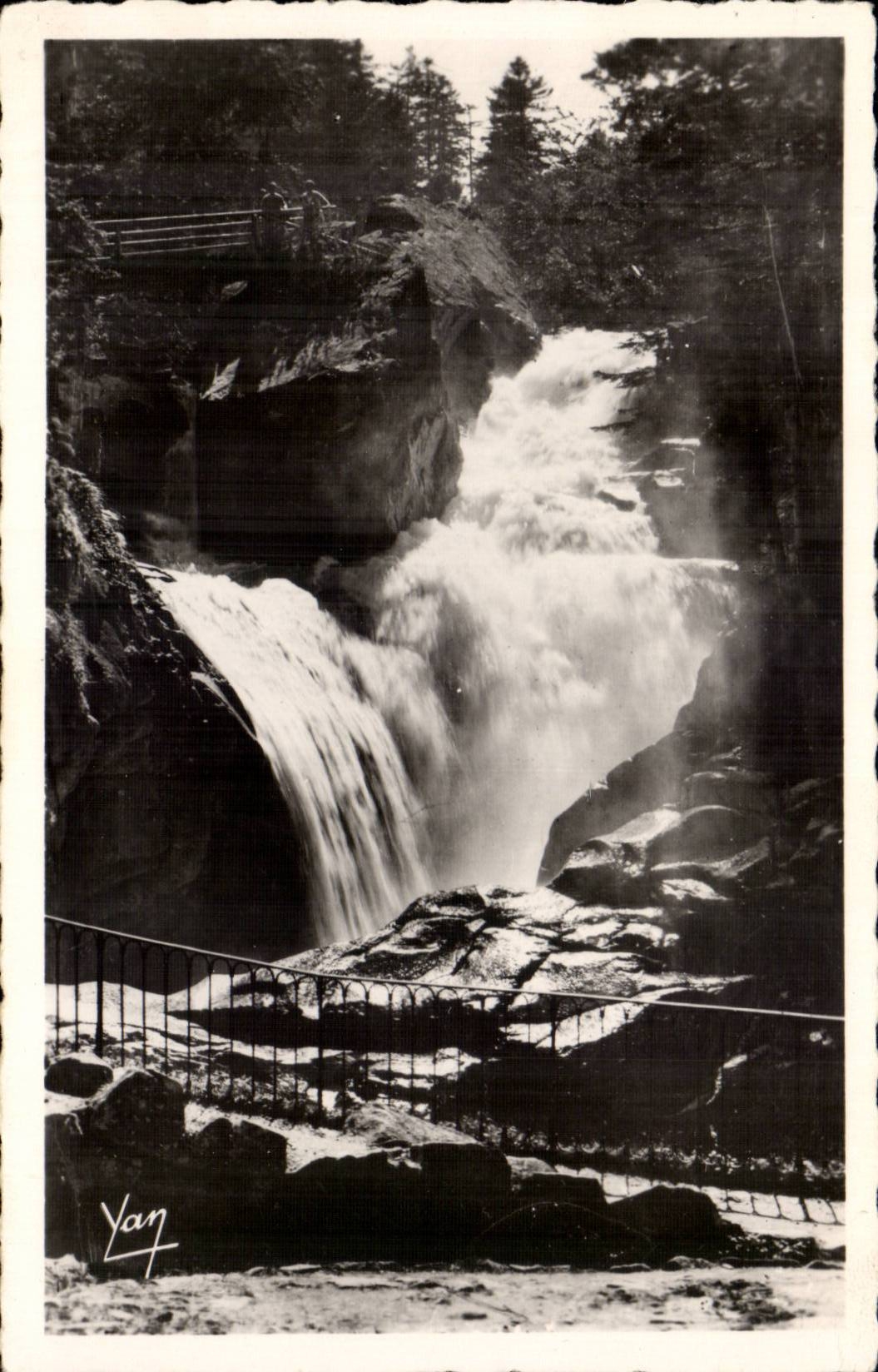 CAuterets CPA Cascades of Cerisey