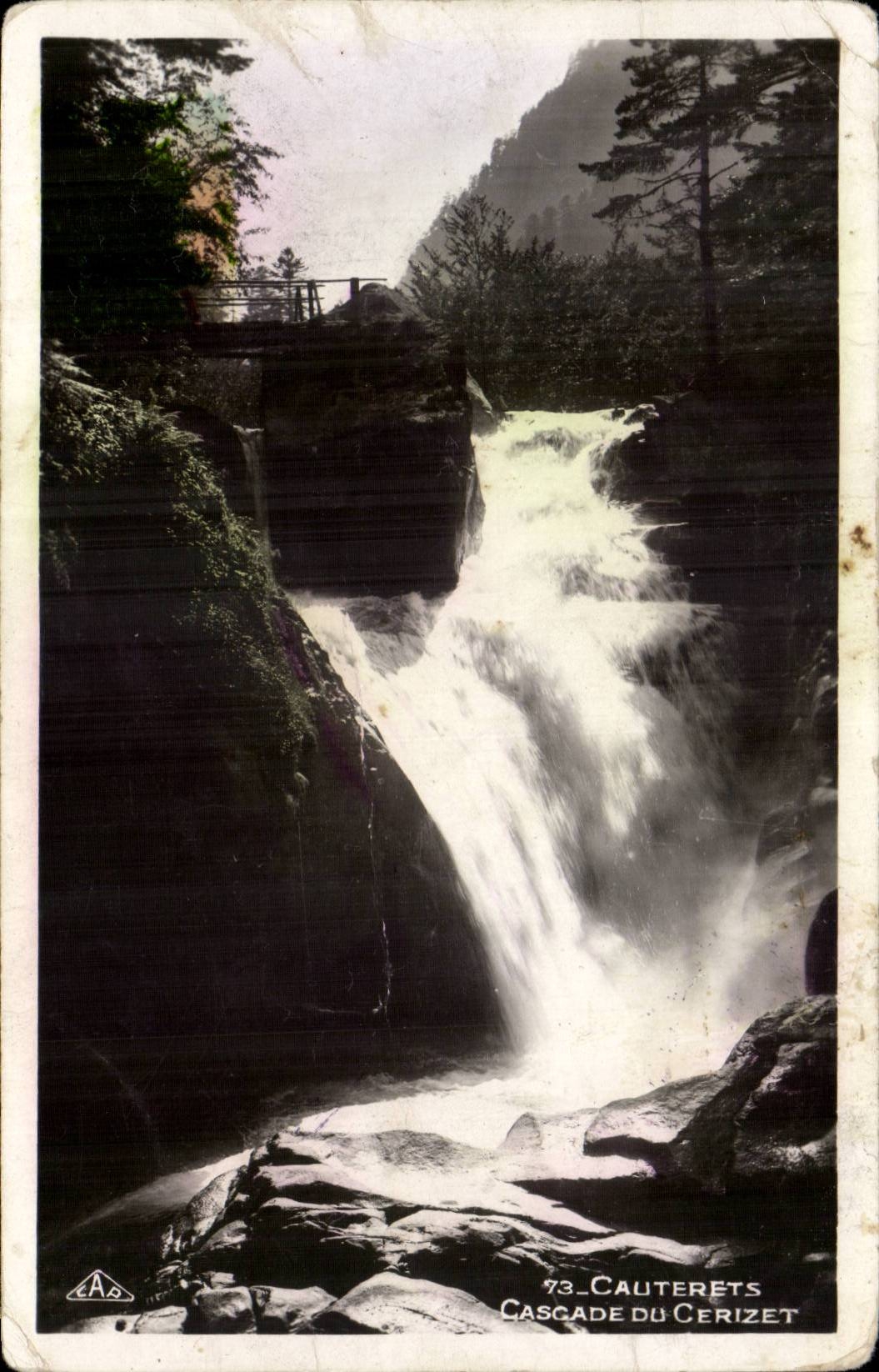 CAuterets CPA Cascades of Cerisey