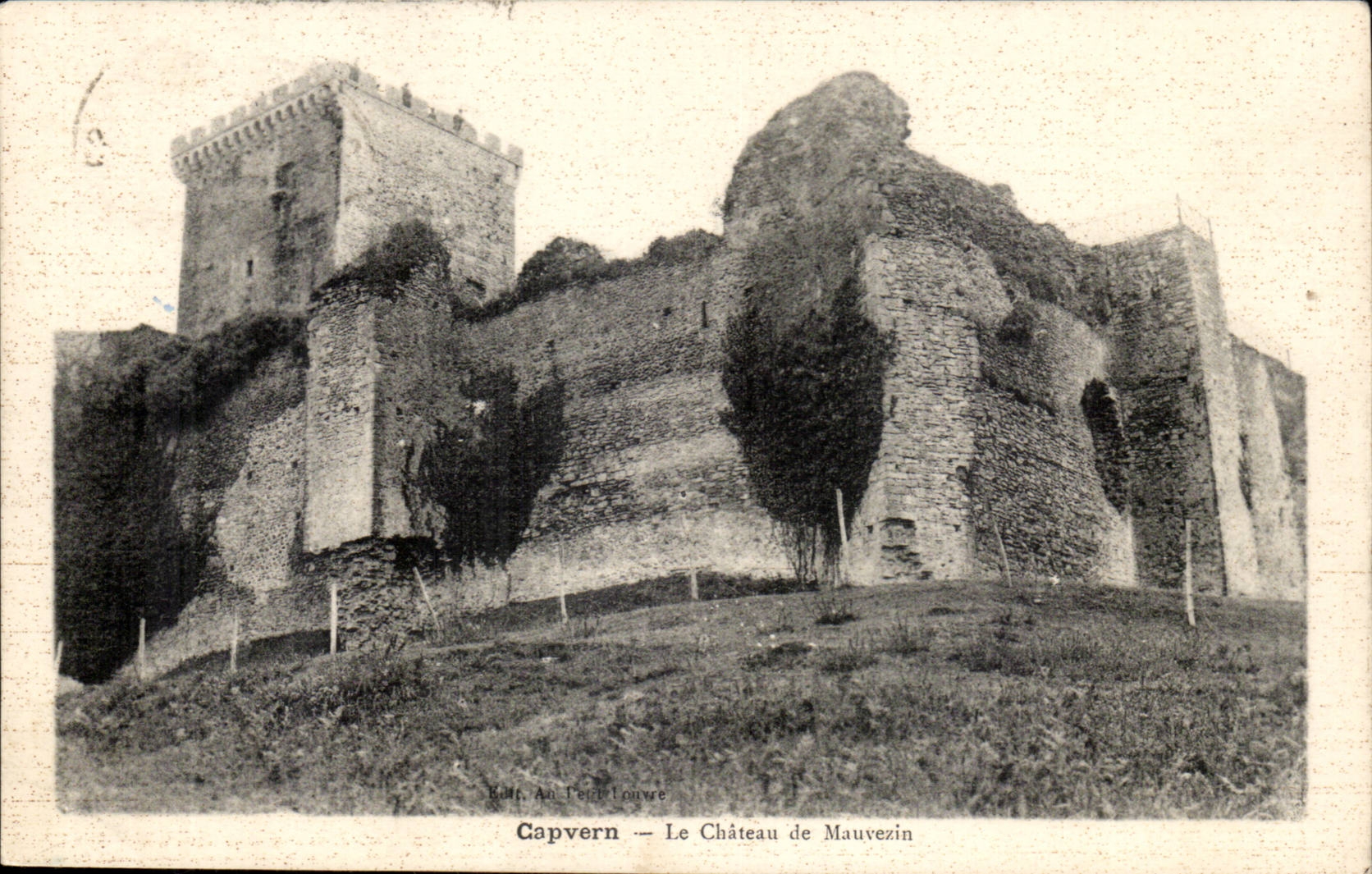 CApvern les Bains CPA the castle of Mauvezin