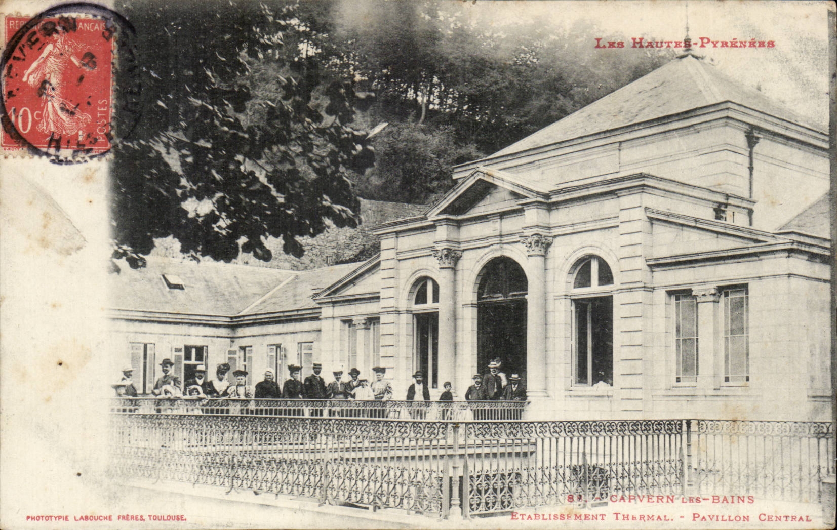 CApvern les Bains CPA Hydropathic establishment central House