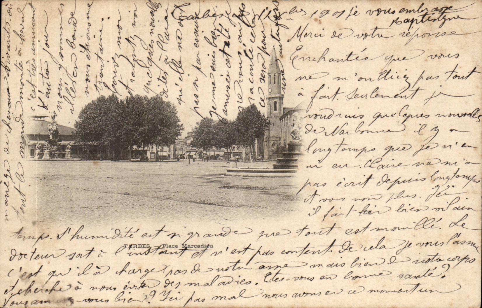 Tarbes CPA the Marcadieu place