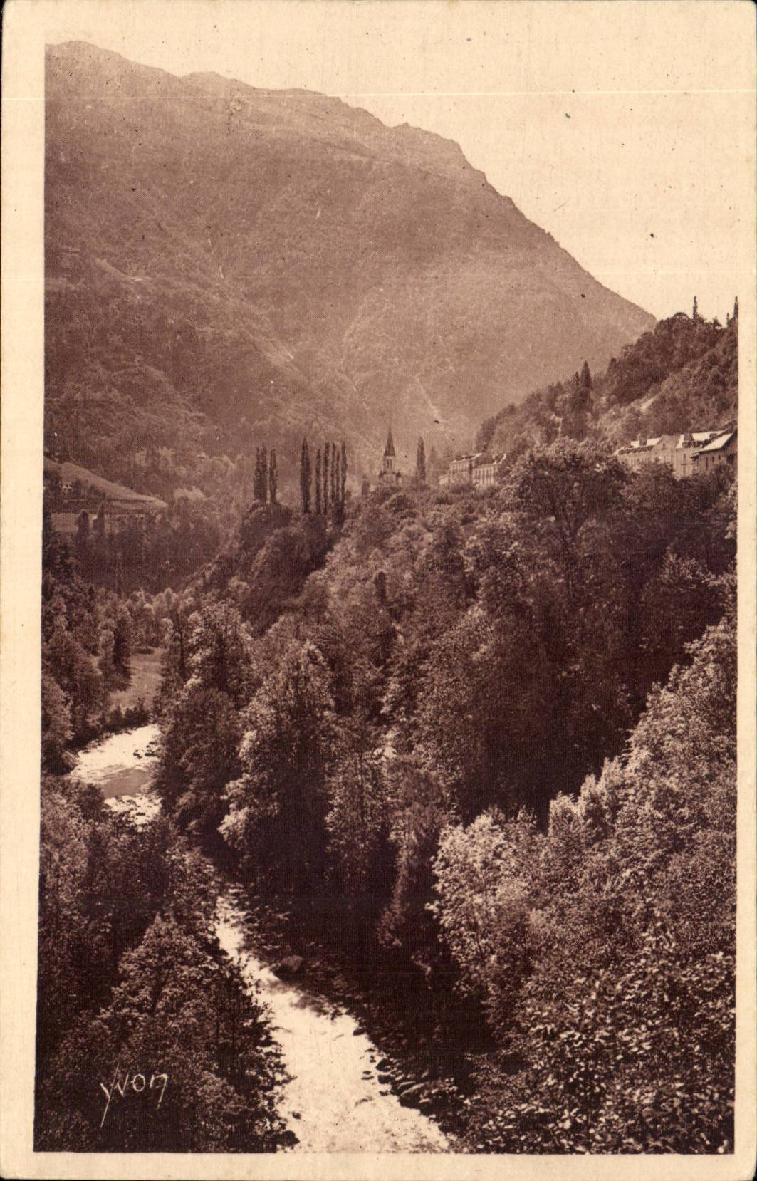 Luz Saint Saver CPA the gave