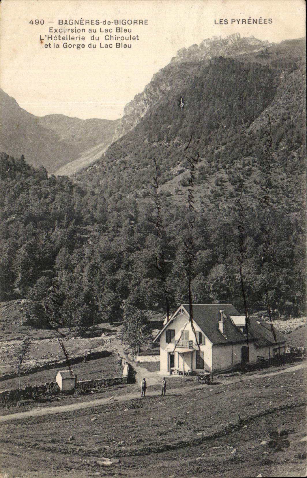 Bagneres de Bigorre - Excursion with the Blue Lake - CPA