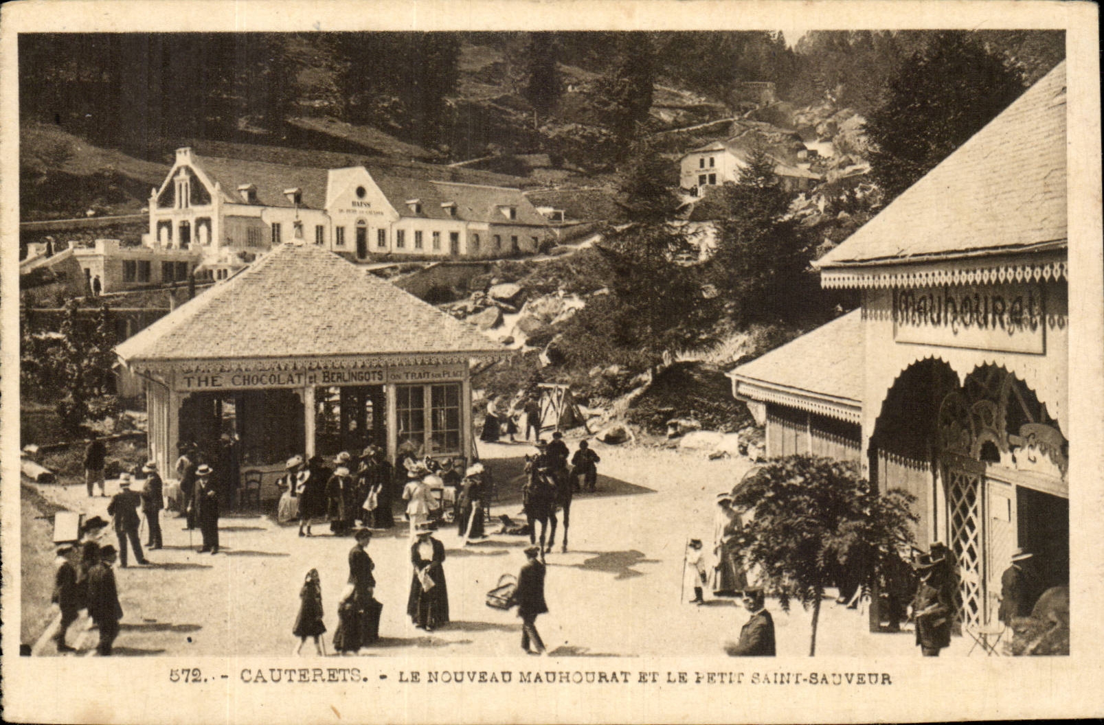 Cauterets - New the mauhourat and the Small Saint Saver - CPA