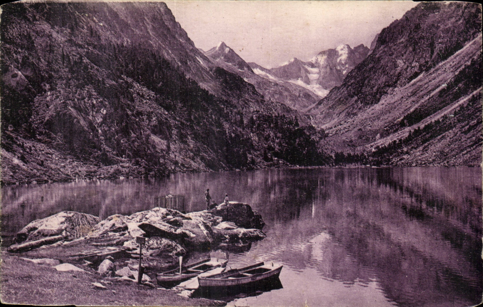Cauterets - the Lake Gaube 1800m - CPA