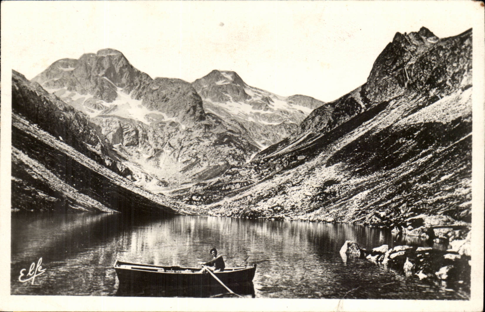 Cauterets - the Lake Esson 1782 - Valley of Lutour - smal tear - CPA