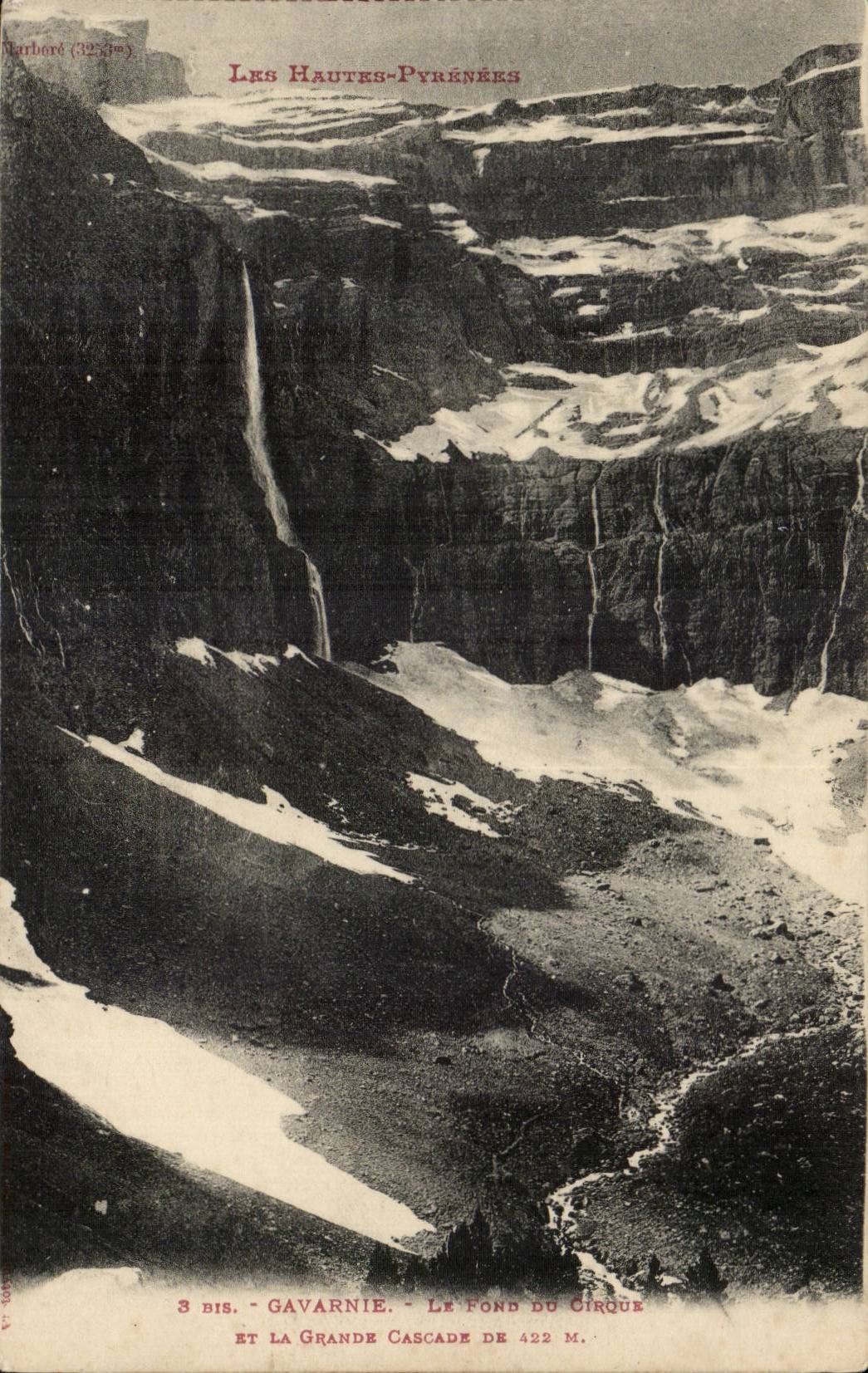 Gavarnie - Fund of the Circus and the Large Cascade of 422m CPA