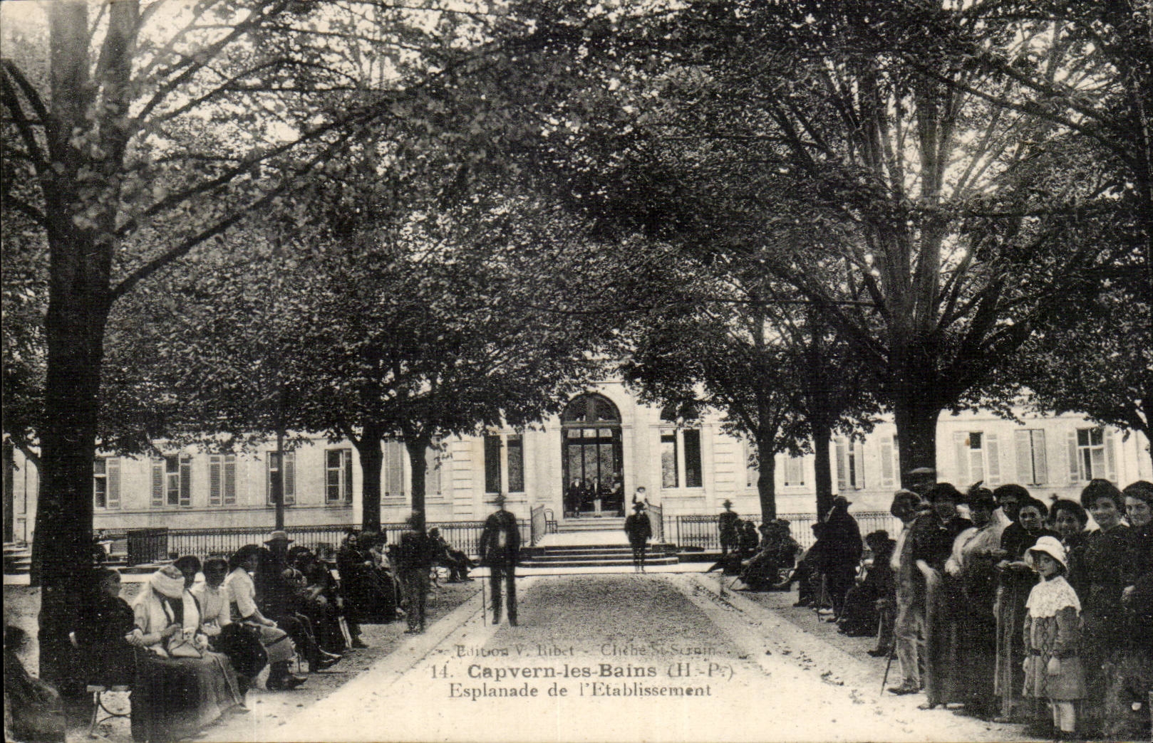 Capvern cPA Esplanade of the establishment