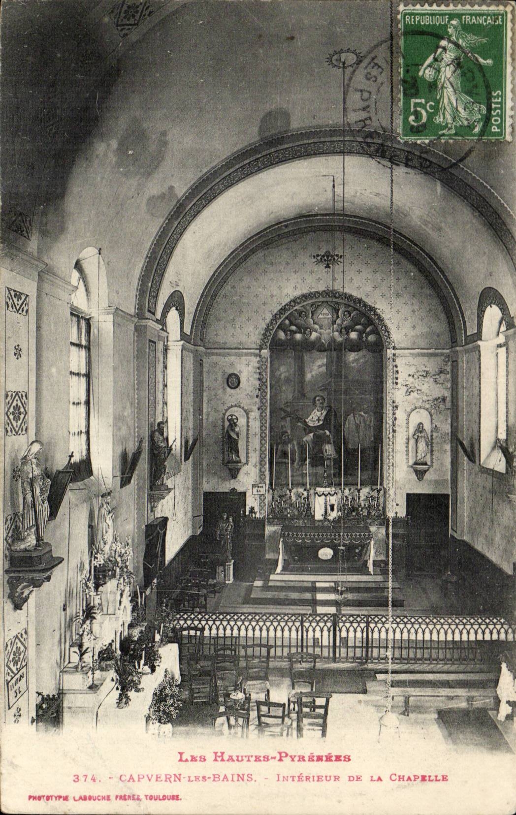 Interior Capvern CPA of the vault