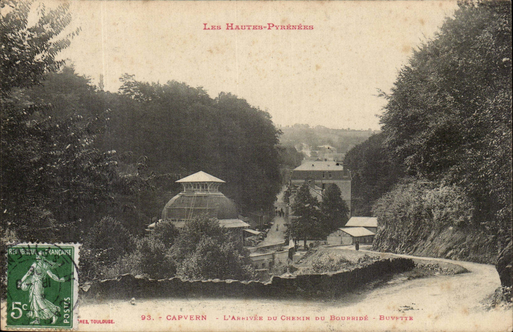 Capvern CPA the arrival of the way of bouride Refreshment bar