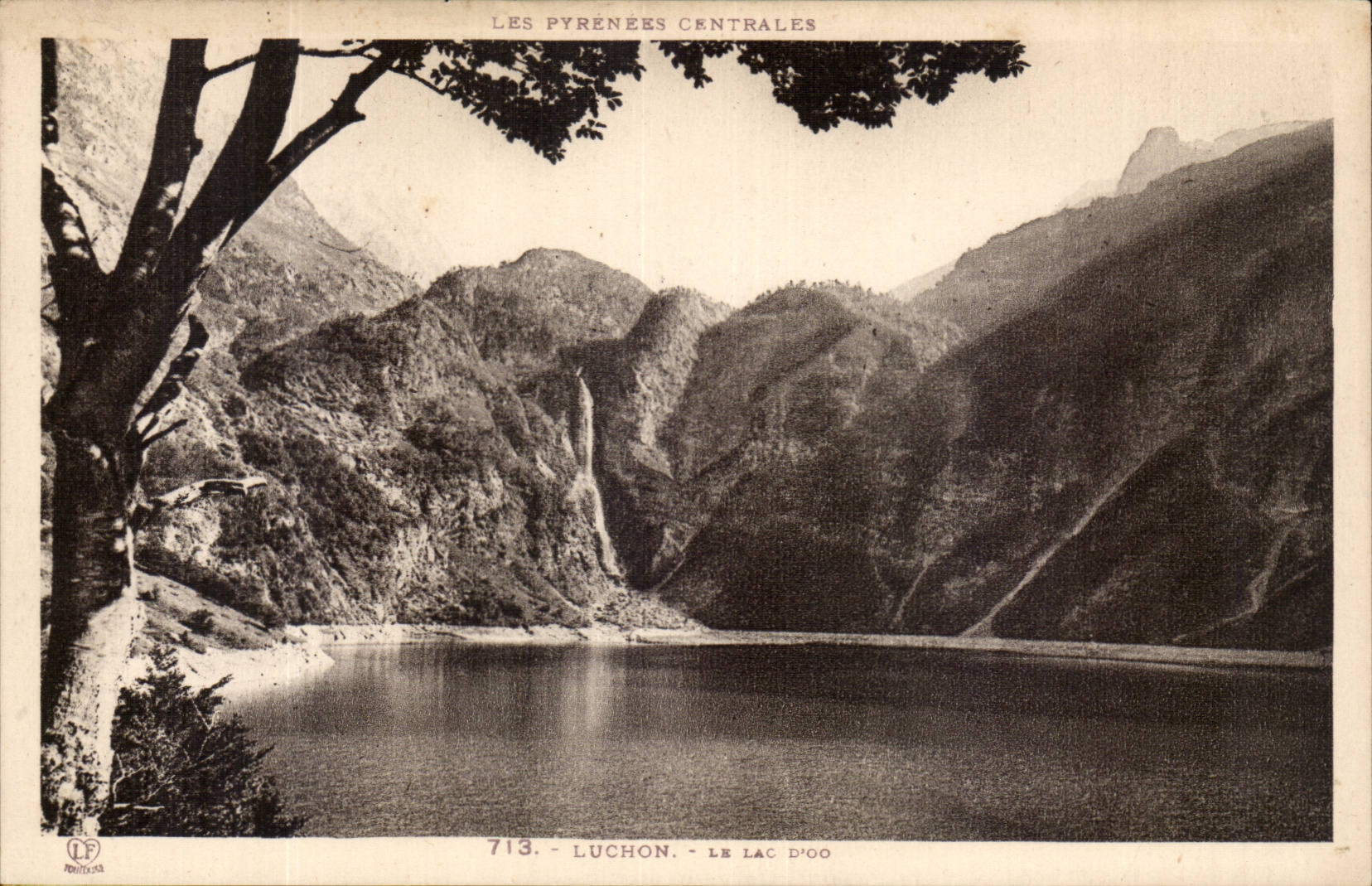 Luchon cPA the Lake Oo