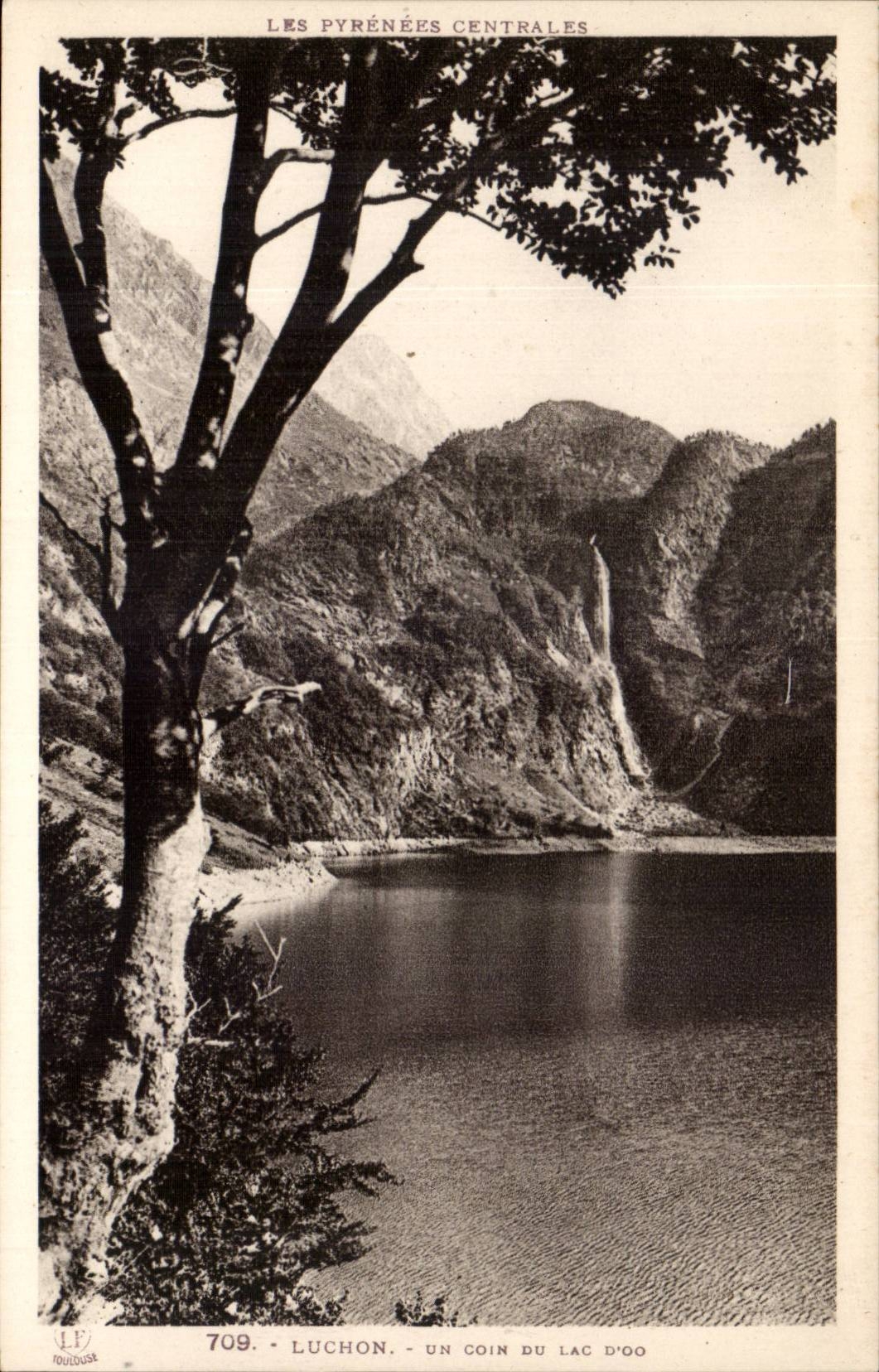 Luchon cPA a corner of the Lake Oo