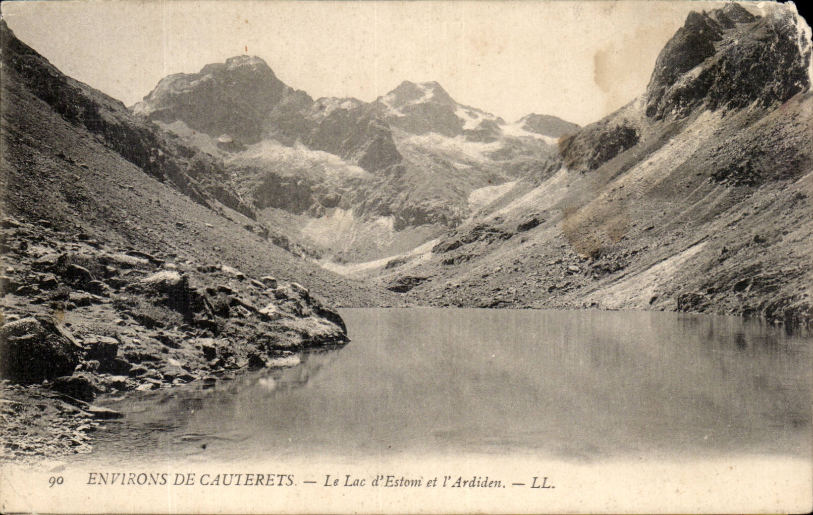 Surroundings of Cauterets CPA the alc of Estom and the ardiden