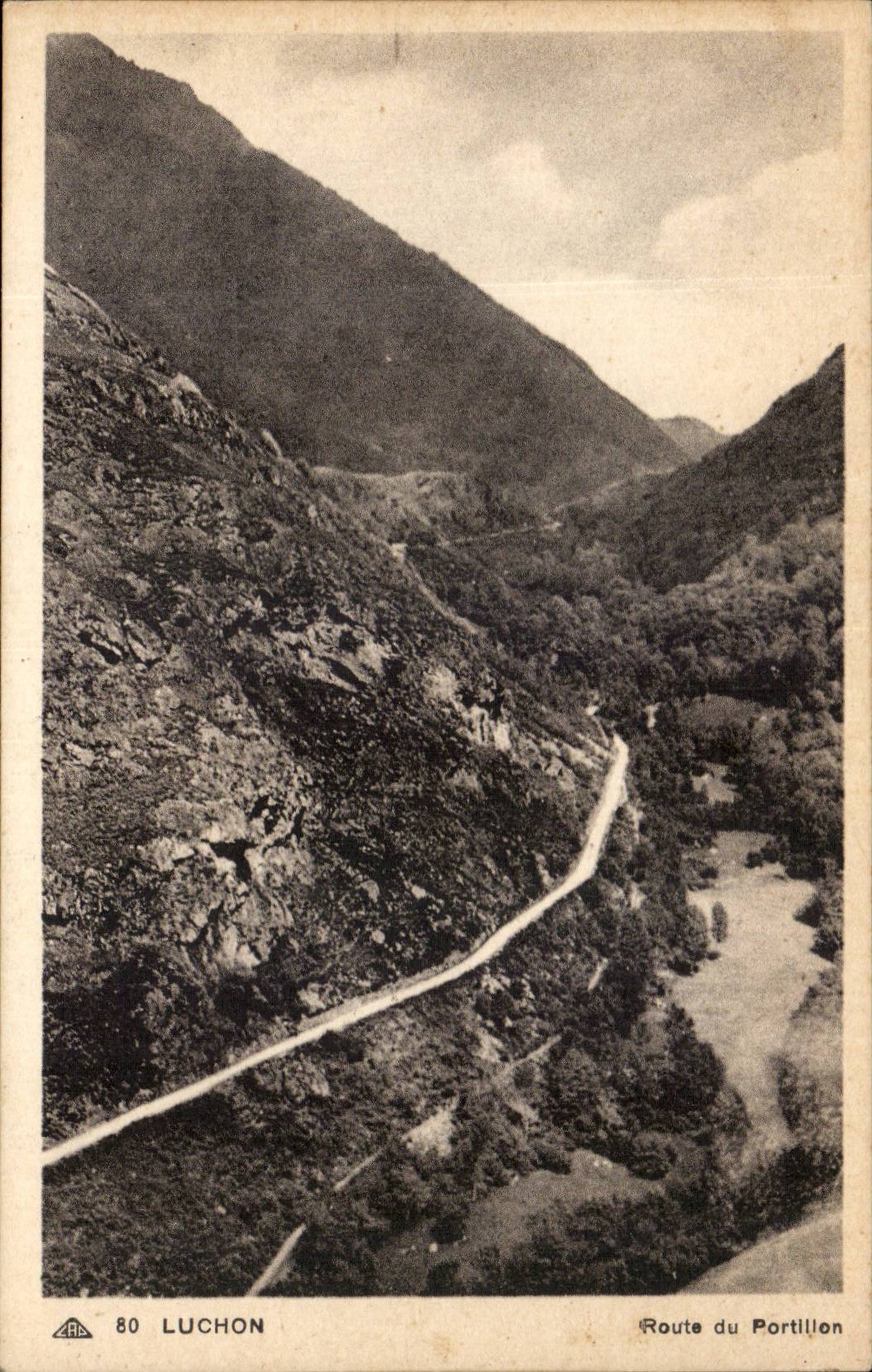 Luchon CPA Road of the Wicket