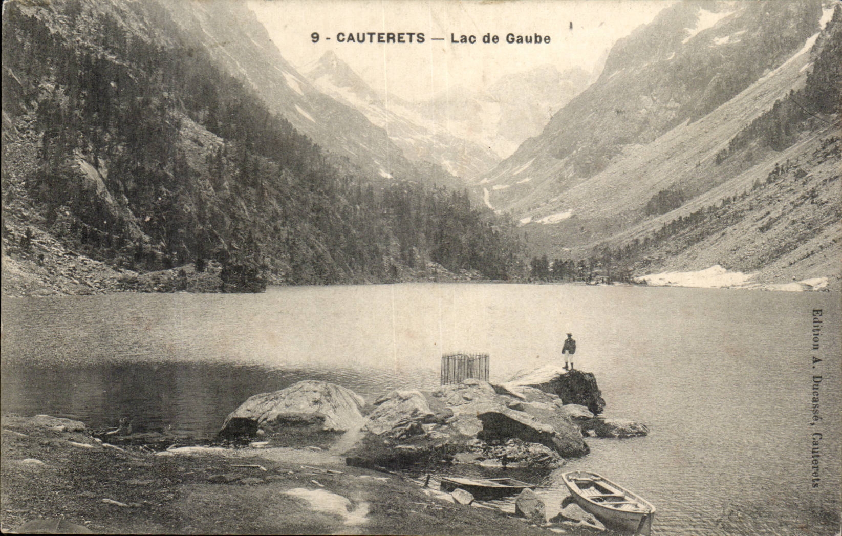 CPA Cauterets Lake Gaube