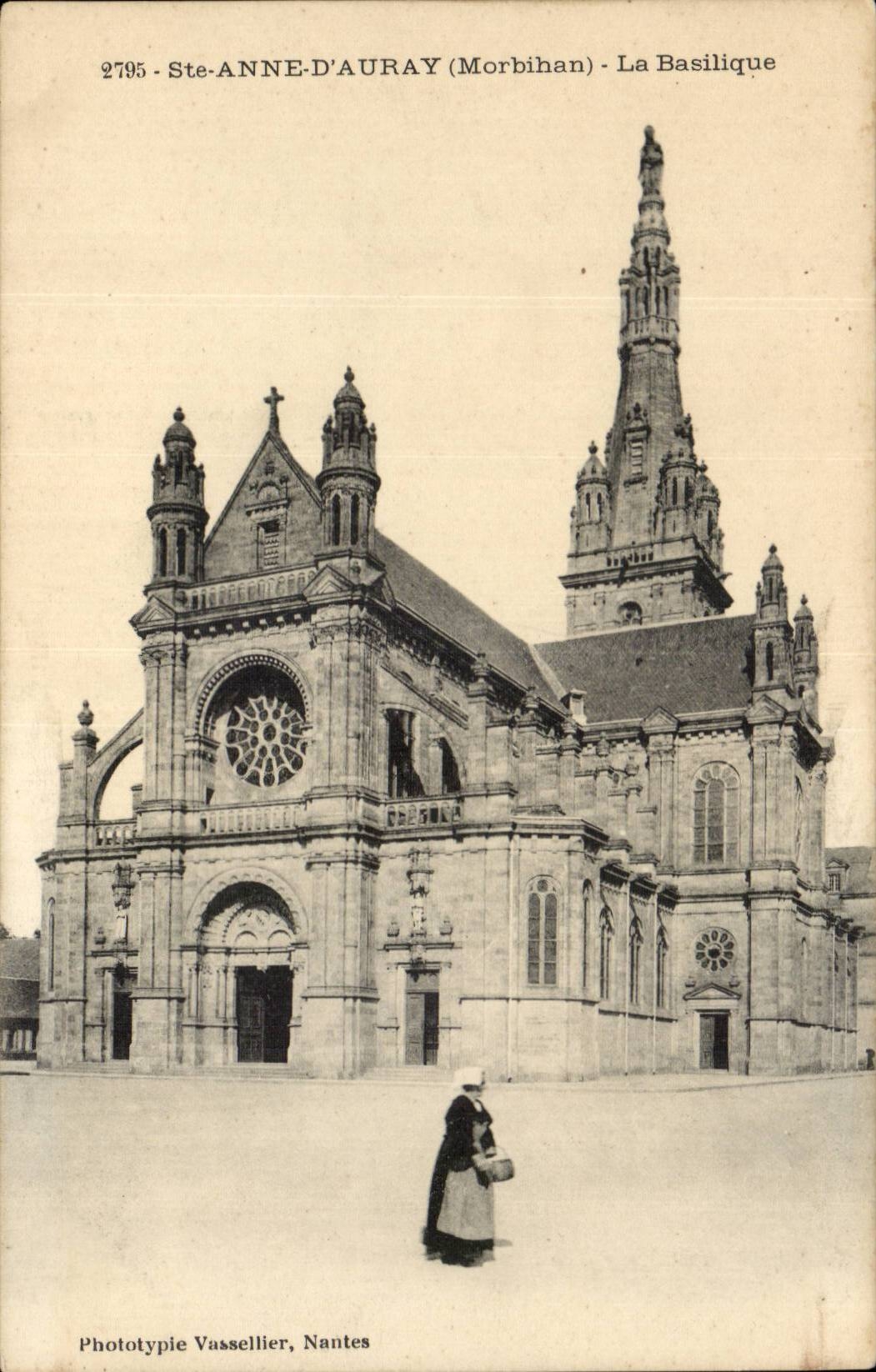 Sainte Anne d Auray CPA Basilika