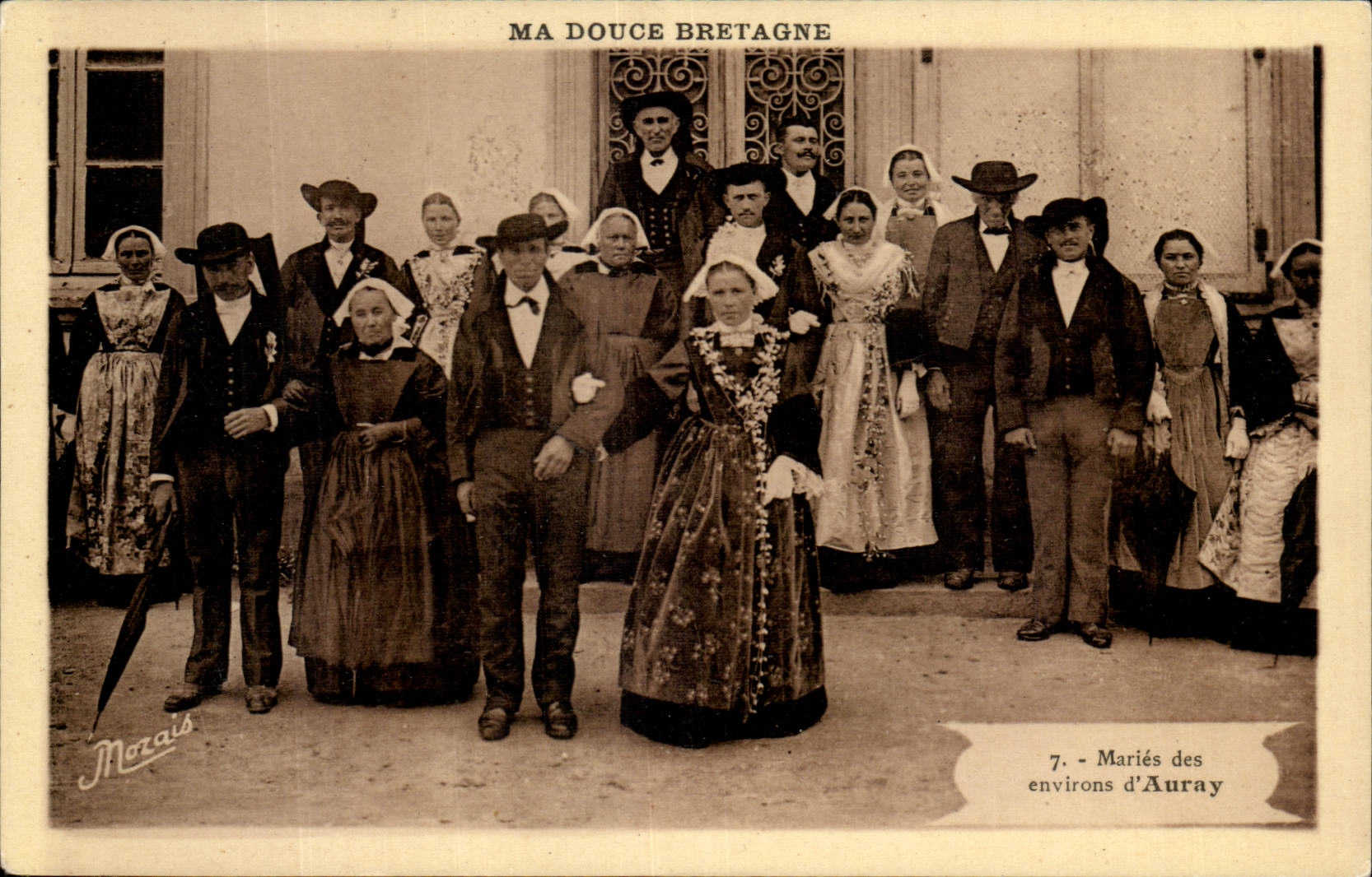 Meine weiche Bretagne CPA heiraten Umlagerungen von Auray