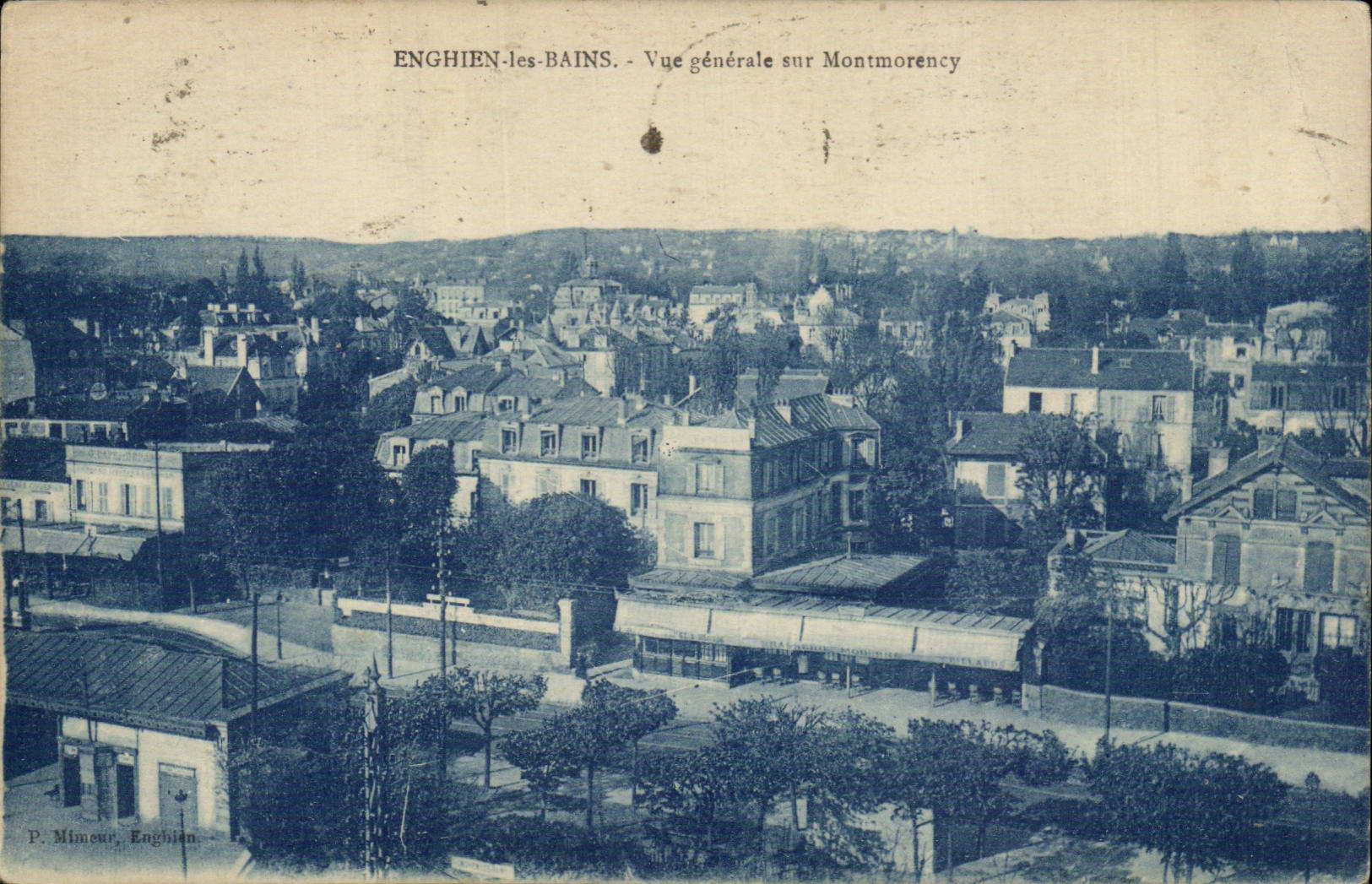 Enghien les Bains CPA Ansicht von Montmorency