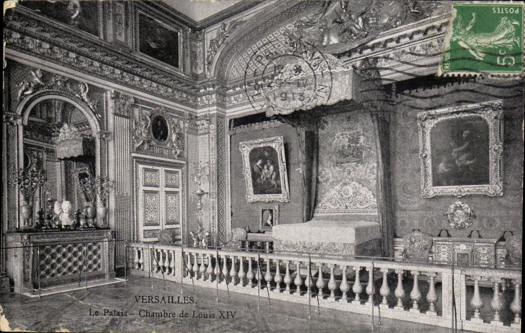 Versailles CPA Palate Room of Louis XIV